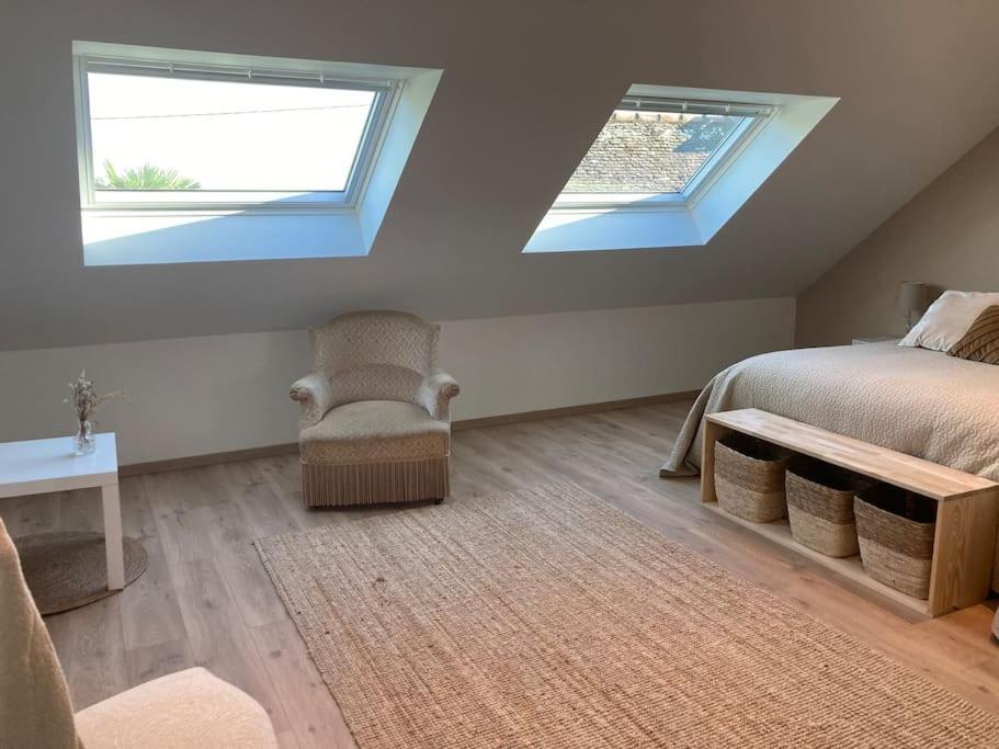 Le Gite Marie-Galante : Belle Maison D'Hotes Avec Acces Piscine En Ete Lanmeur Exterior photo